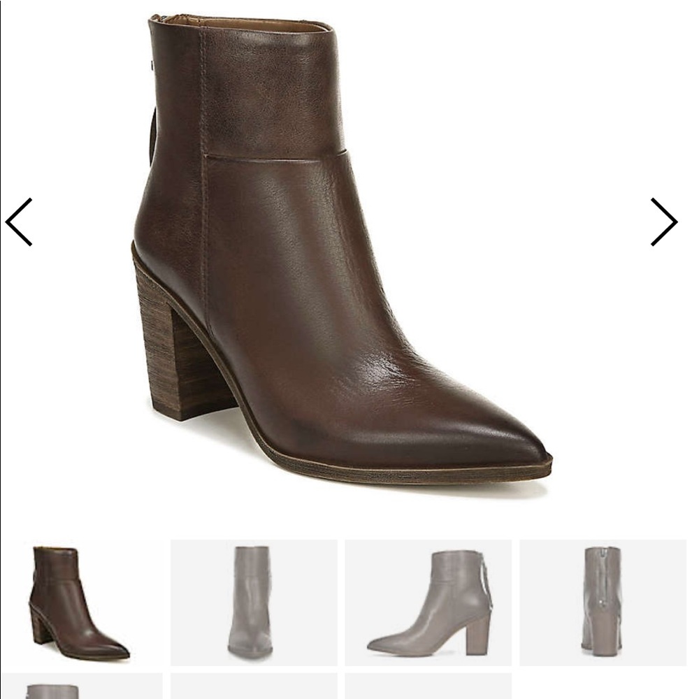 Franco sarto leather booties